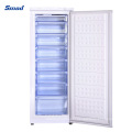 216L Sliding Door Vertical Freezer Ice Cream Deep Upright Freezer